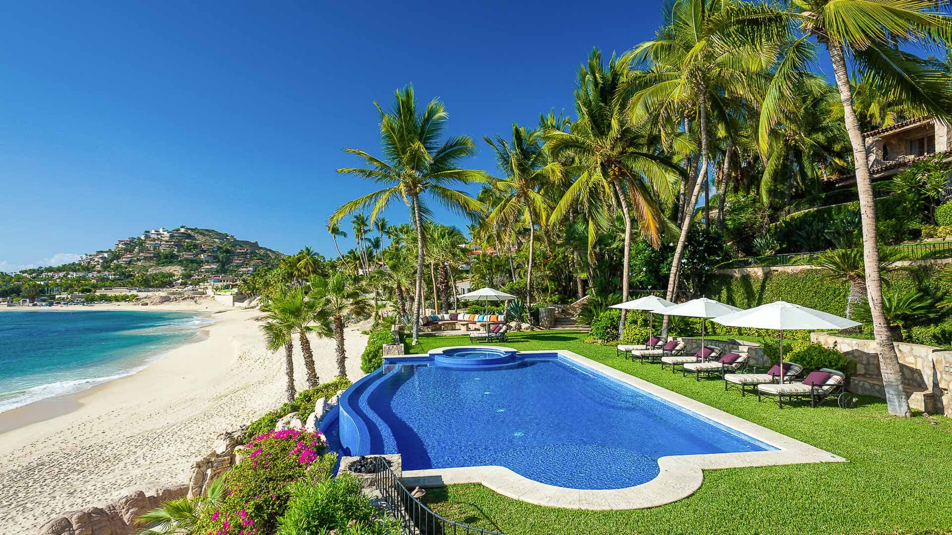 A Grand Beachfront Estate in Prime Cabo Location