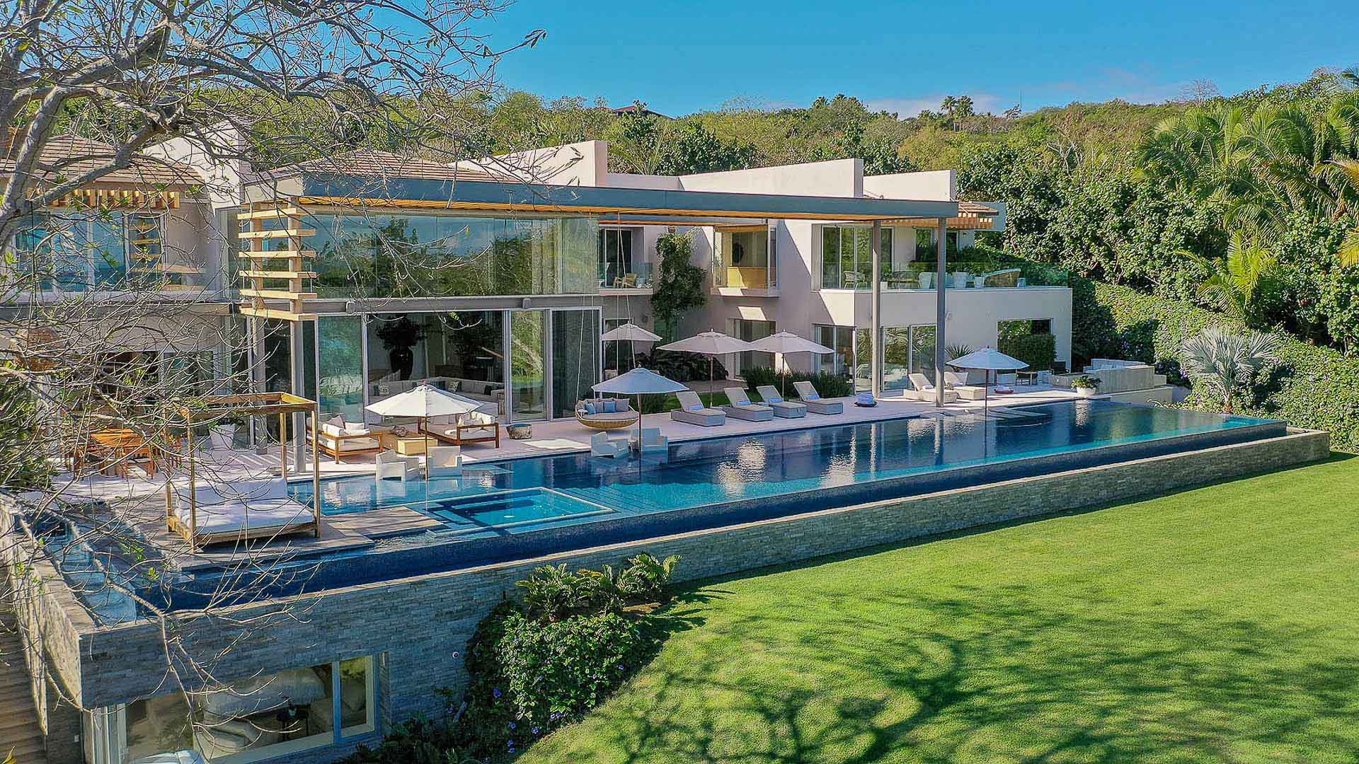 The Ultimate Contemporary Beachfront Estate in Punta Mita