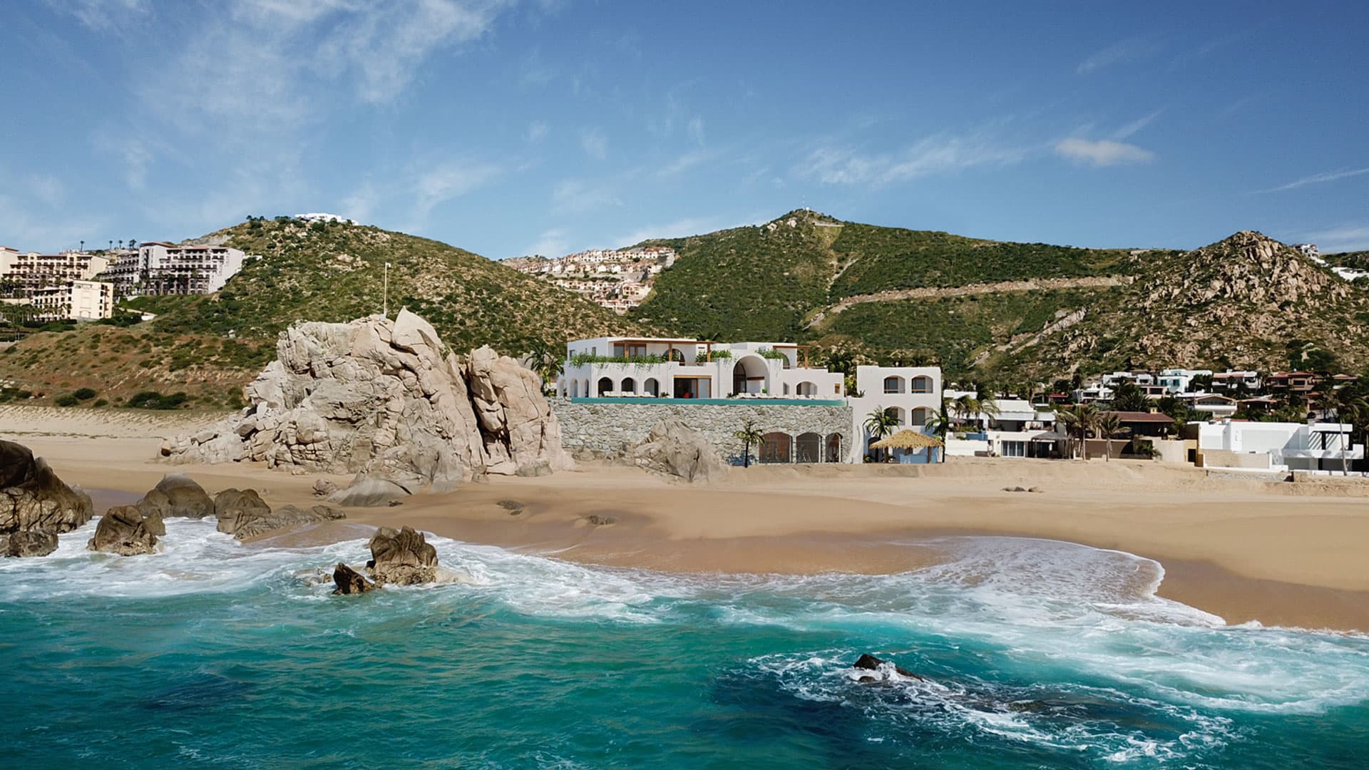 Lavish Cabo Beach Estate with Chefs, Butlers and Snow Room